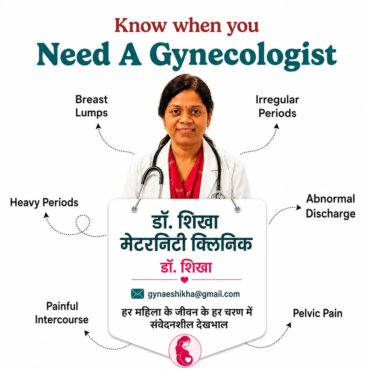 Know when you Need A Gynecologist - Dr. Shikha