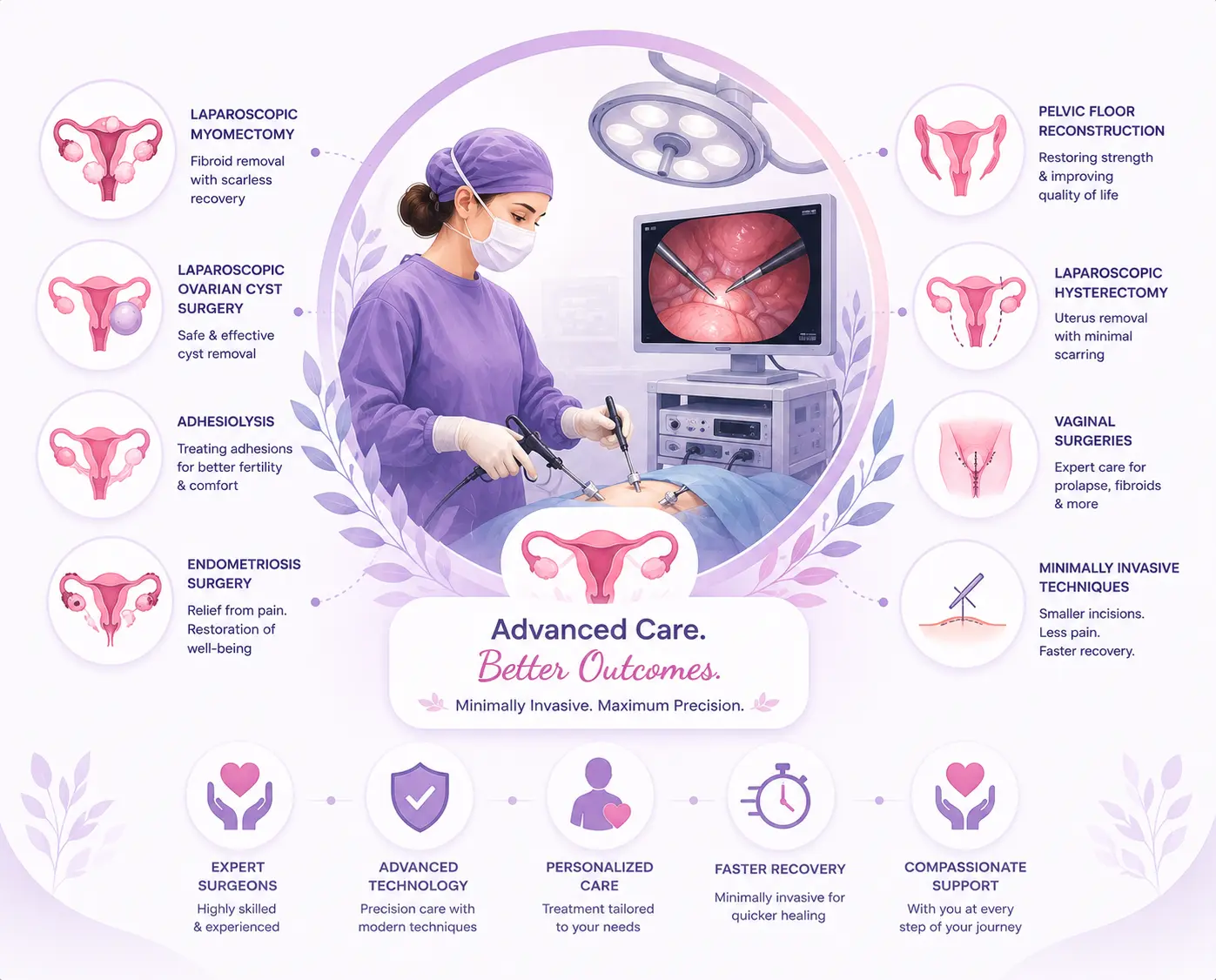 Advanced Gynaecological Surgeries